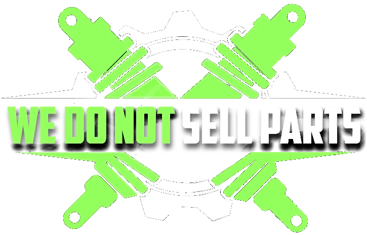 We Do Not Sell Parts!